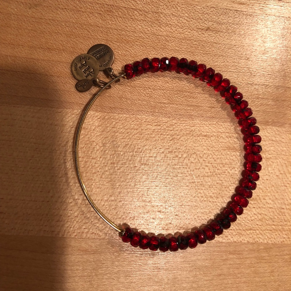 Beautiful Alex and Ani beaded bangle